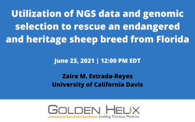 Utilization of NGS data and genomic selection to rescue an endangered and heritage sheep breed from Florida